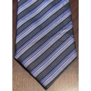 Douglas Sport Black Blue Pink 100% Silk Men’s Neck Tie